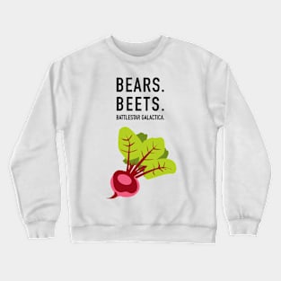 The office, bears, beets Crewneck Sweatshirt